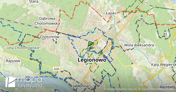 Legionowo Mapa
