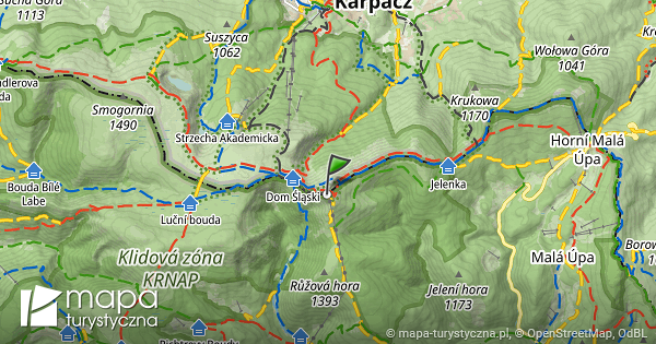  nie ka Mapa Szlak w Turystycznych Mapa turystyczna pl