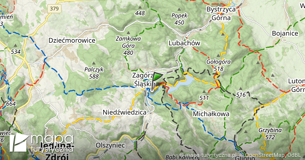 grodno mapa Zamek Grodno   mapa szlaków turystycznych | mapa turystyczna.pl