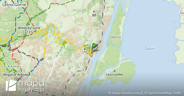 Rozej Cie Szlak W Mapa Szlak W Turystycznych Mapa Turystyczna Pl