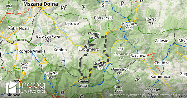 Trasa: Lubomierz – Lubomierz