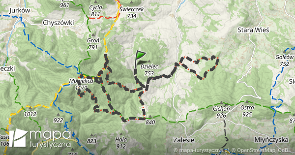 Trasa: Leśniczówka Jana Lisowskiego – Leśniczówka Jana Lisowskiego