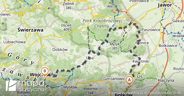 Trasa Przez W w z My liborski Wsch Mapa turystyczna pl trasa-przez-w-w-z-my-liborski-wsch-mapa-turystyczna-pl