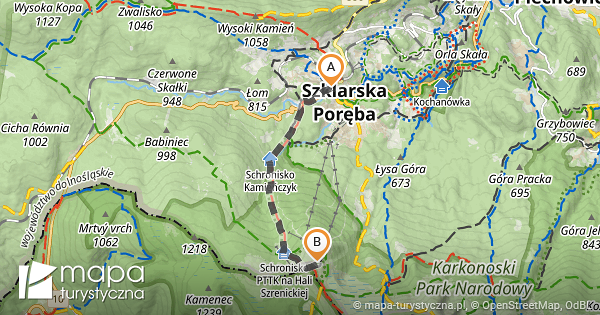 Trasa Mapa turystyczna pl