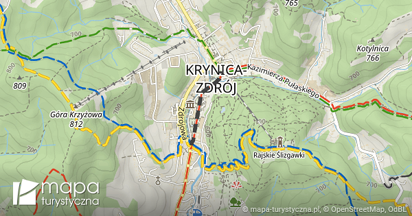 Krynica Zdrój - Krynica Zdrój, Kościół | Mapa-turystyczna.pl