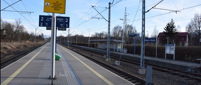 Wilkowice, stacja kolejowa