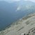 Widok ze szlaku na Świnicę w kierunku Przełęczy Świnikiej i Cichej Doliny w głębi Tomanowa Przełęcz przez którą wiódł kiedyś szlak z Doliny Kościeliskiej do Cichej Doliny.