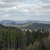 Widok z Zielonki w kierunku wschodnim - widoczne pasmo Gór Kamiennych (Pasmo Lesistej i Góry Suche). 20 kwietnia 2015 r.
