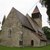 Gotycki kościół Wniebowzięcia NMP w Myślinowie - 16 maja 2014 r. Obiekt oddalony ok. 100 m od węzła szlaków.
