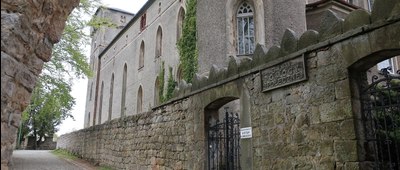 Zamek Leśna [Zamek wejście]