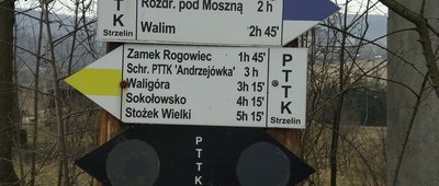 Głuszyca, stacja kolejowa [Nowy drogowskaz]