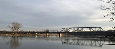 Pod Białą Górą ↔ Most kolejowy w Stanach