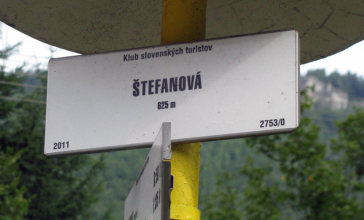 Stefanowa 625 m n.p.m.