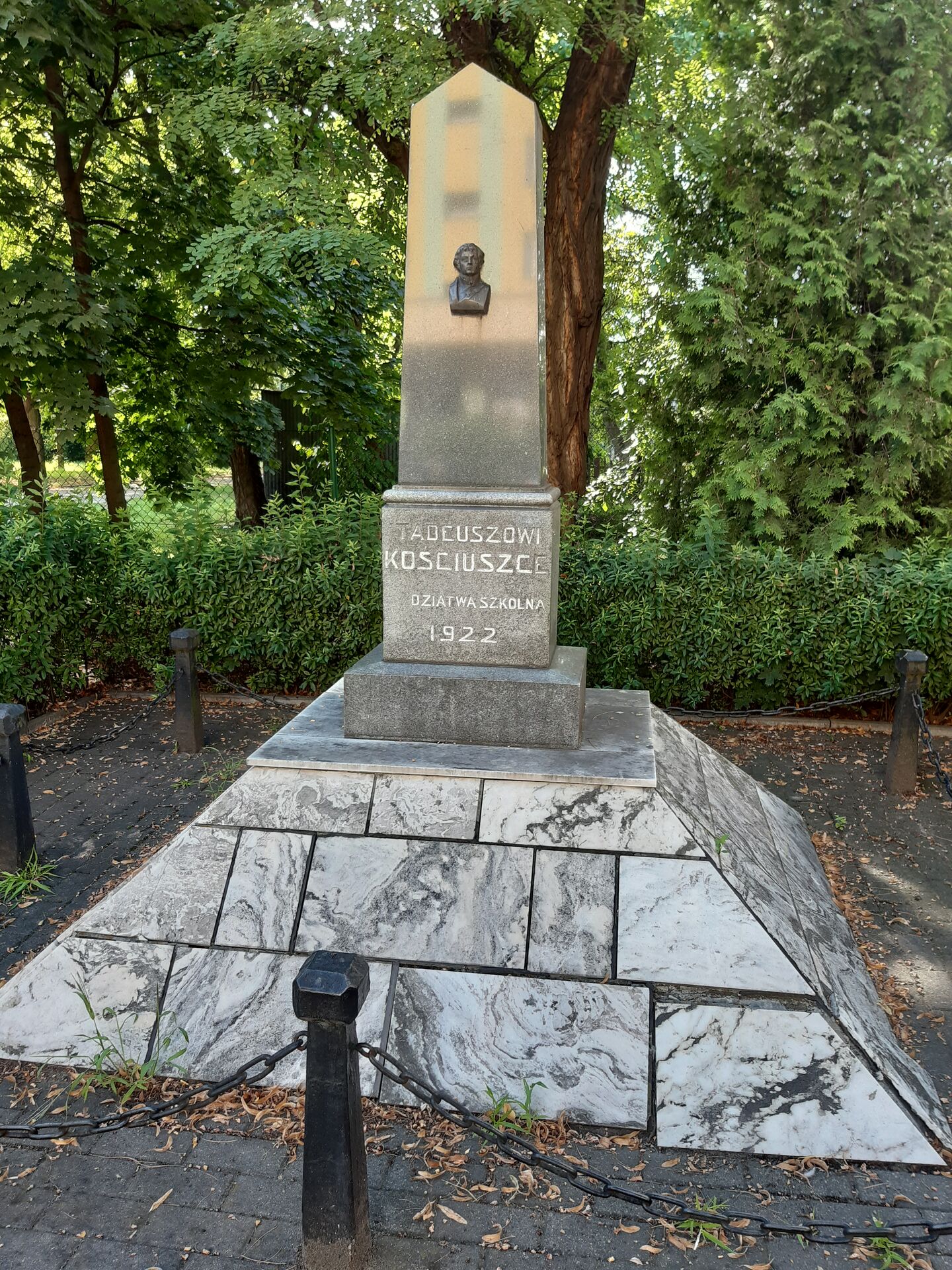 Obelisk pamięci T. Kościuszki 1